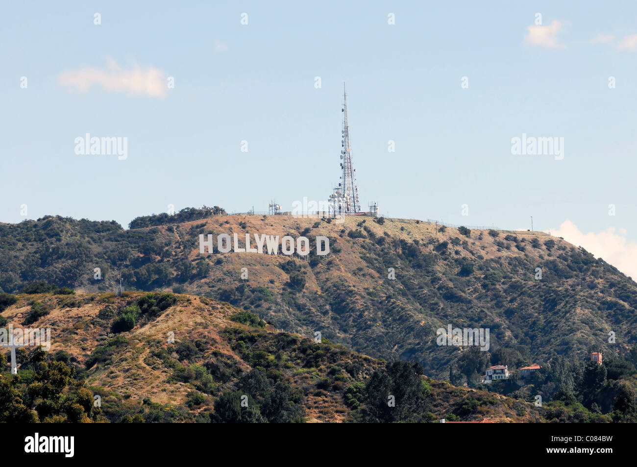 Hollywood sign, Hollywood, Los Angeles, California, USA Stock Photo