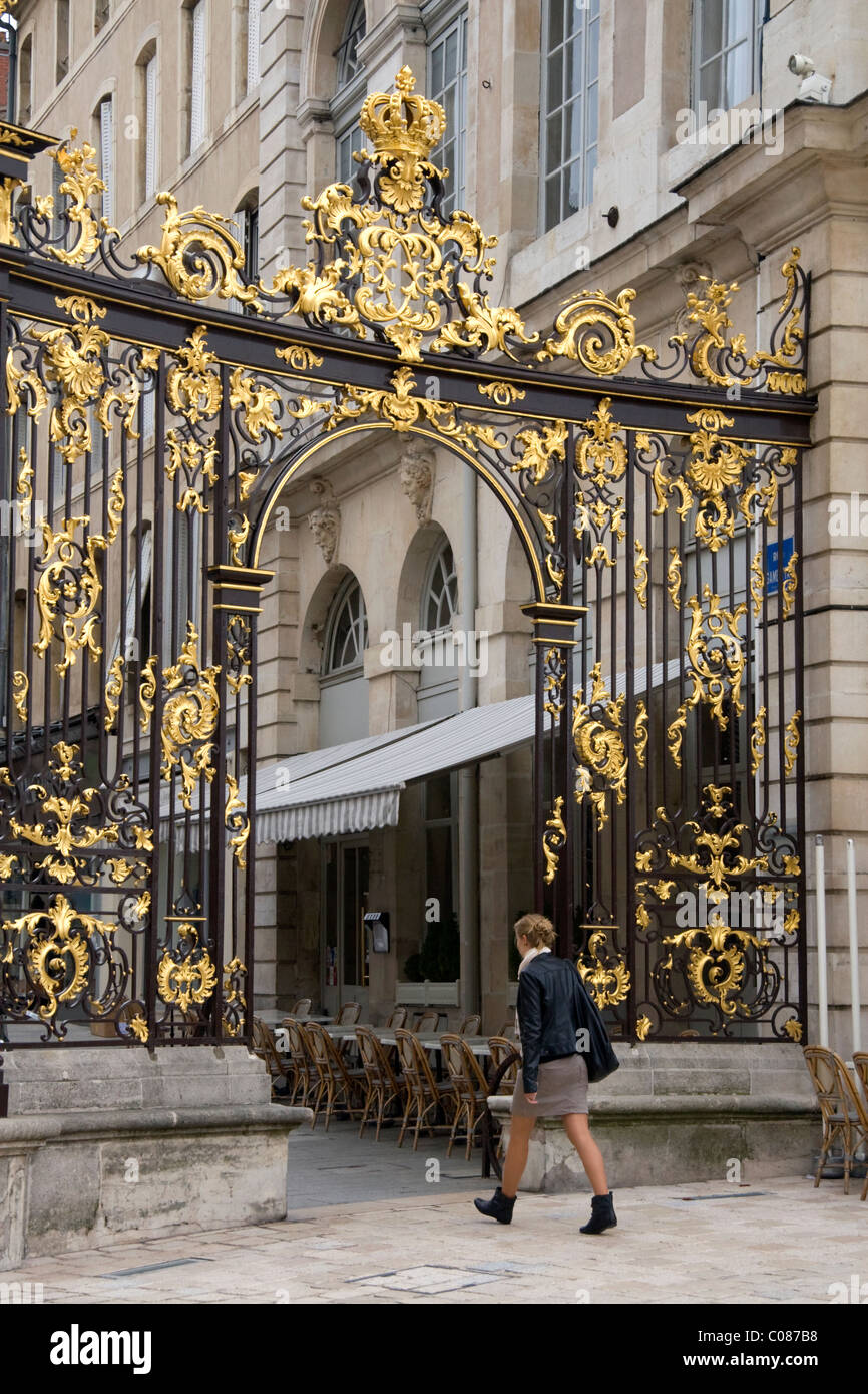 Place Stanislas in Nancy, Lorraine, France. Stock Photo