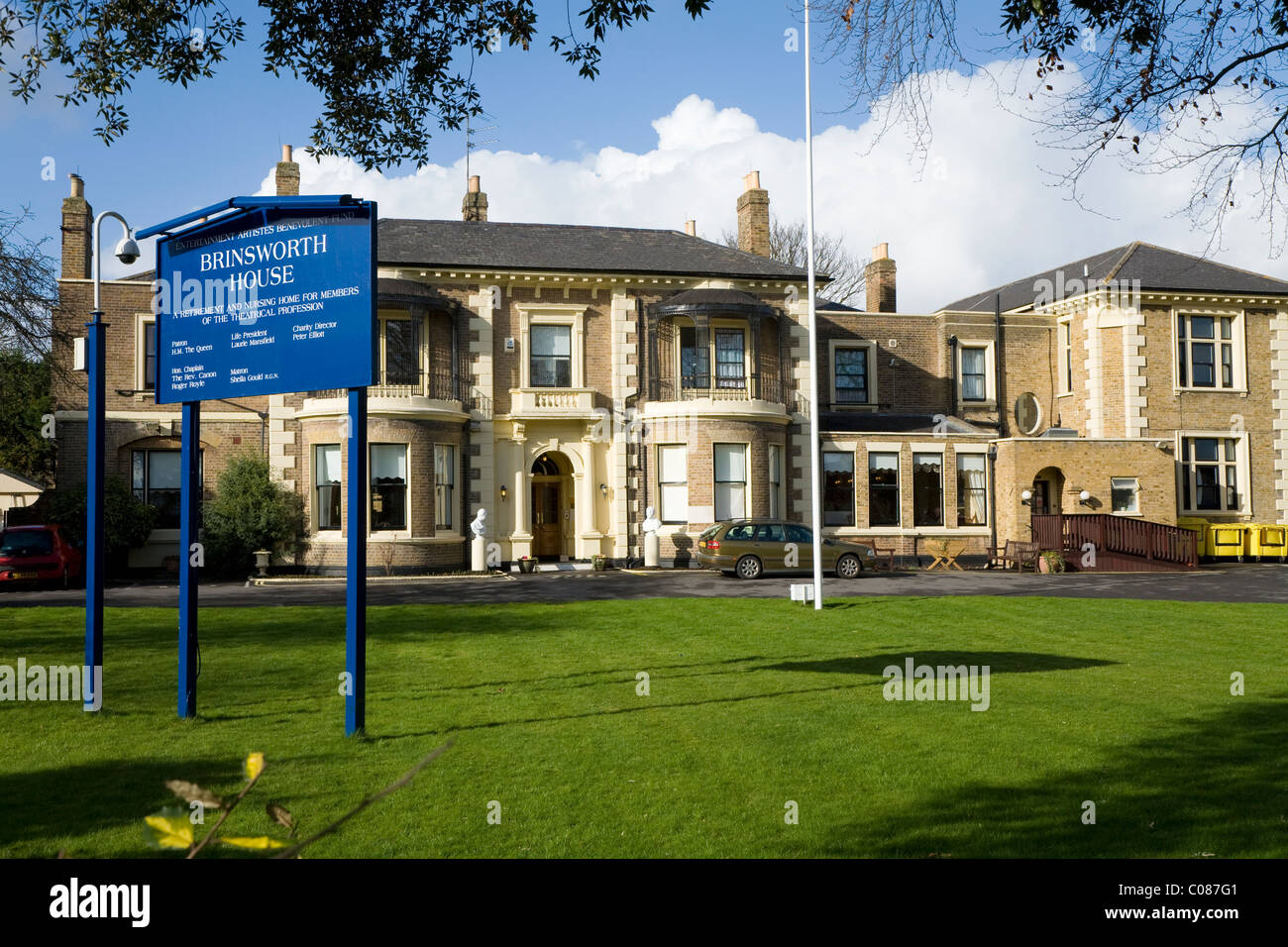 Exterior of Brinsworth House in Residential care / nursing home for