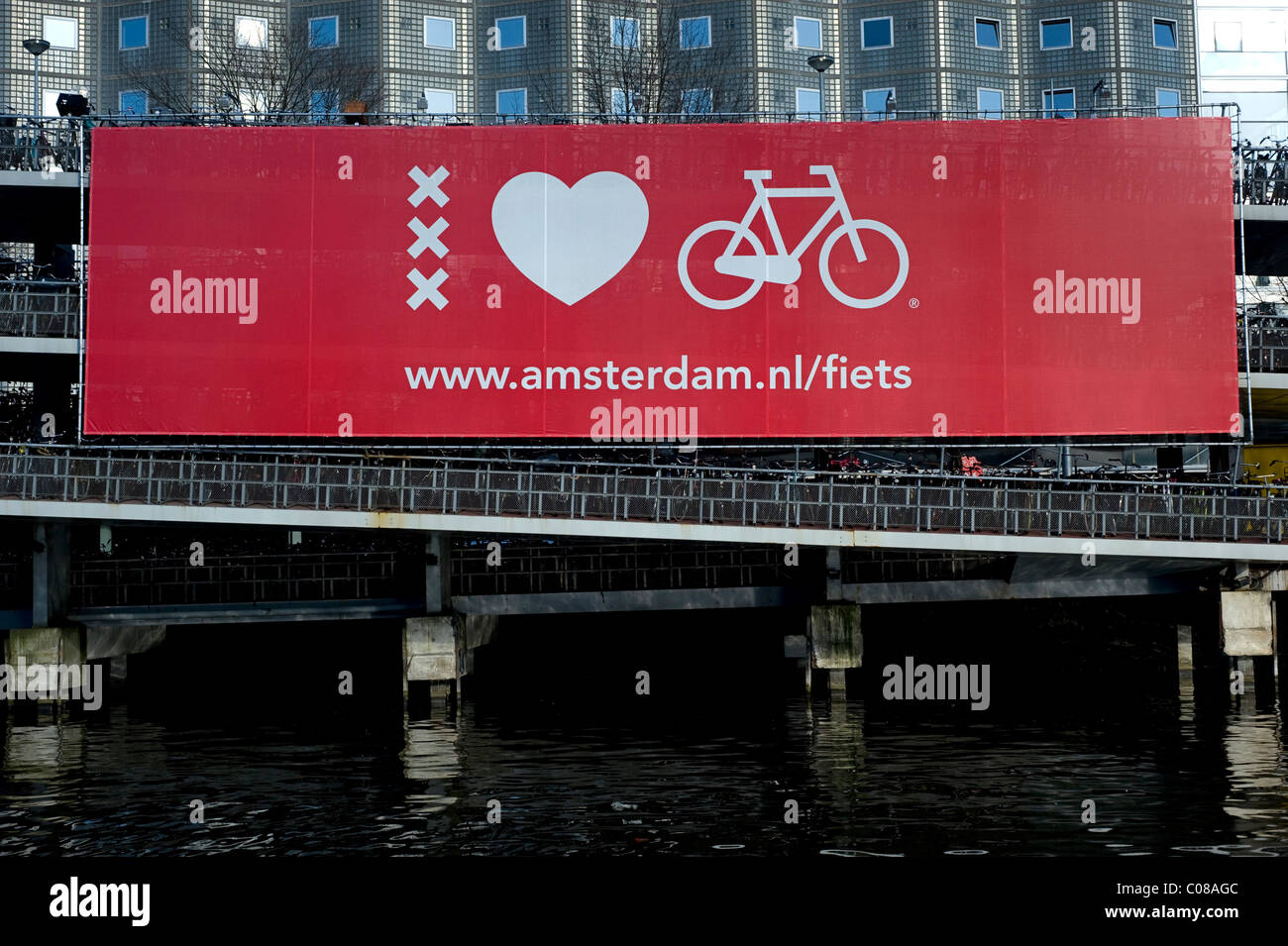 Bike storage Amsterdam Stock Photo Alamy