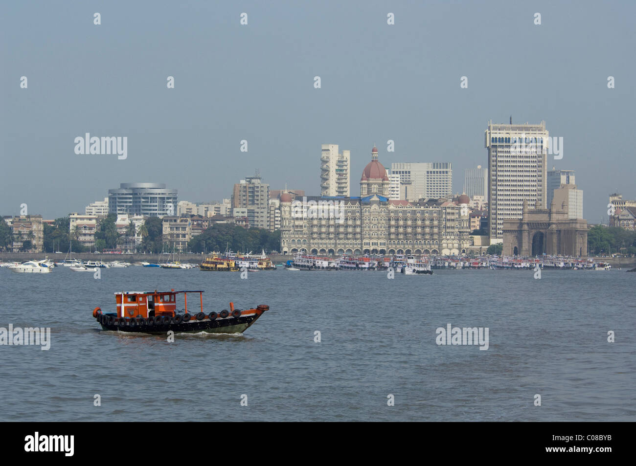 India, state of Maharashtra, Mumbai (aka Bombay). Waterfront area. Stock Photo