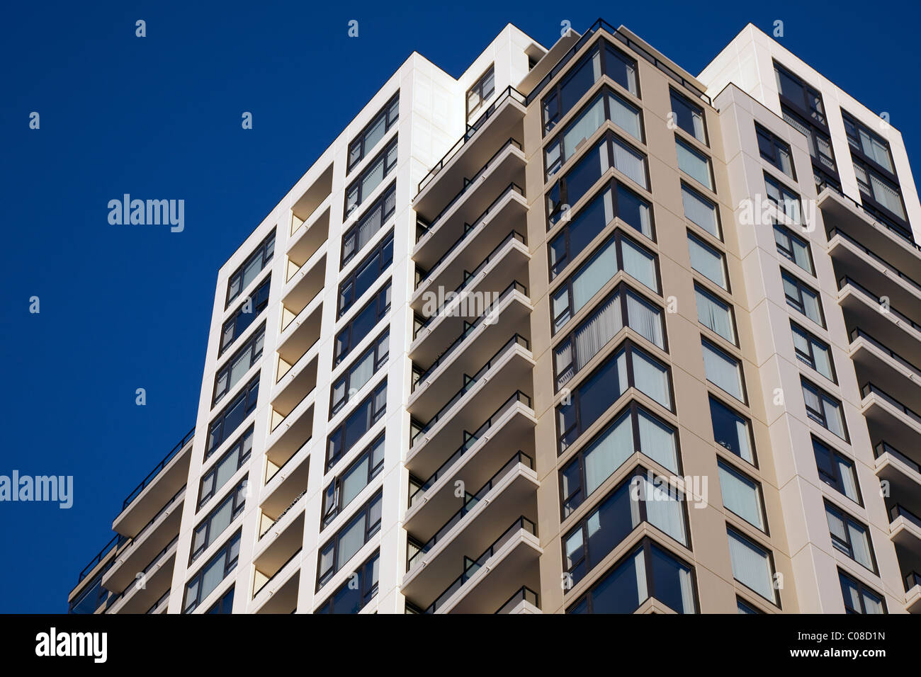 Modern apartment building Stock Photo Alamy