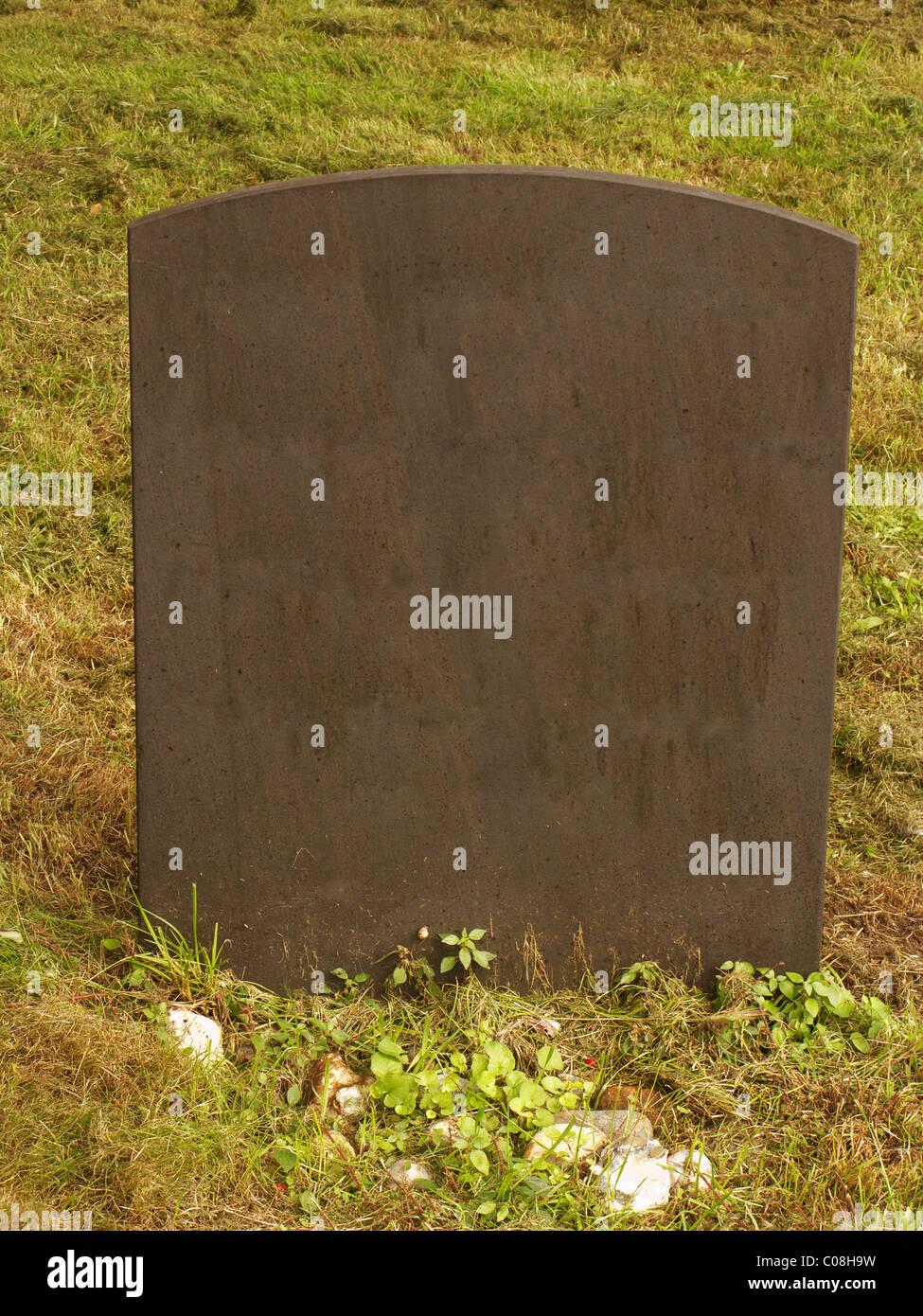 grave stone stand in a cemetery Stock Photo Alamy