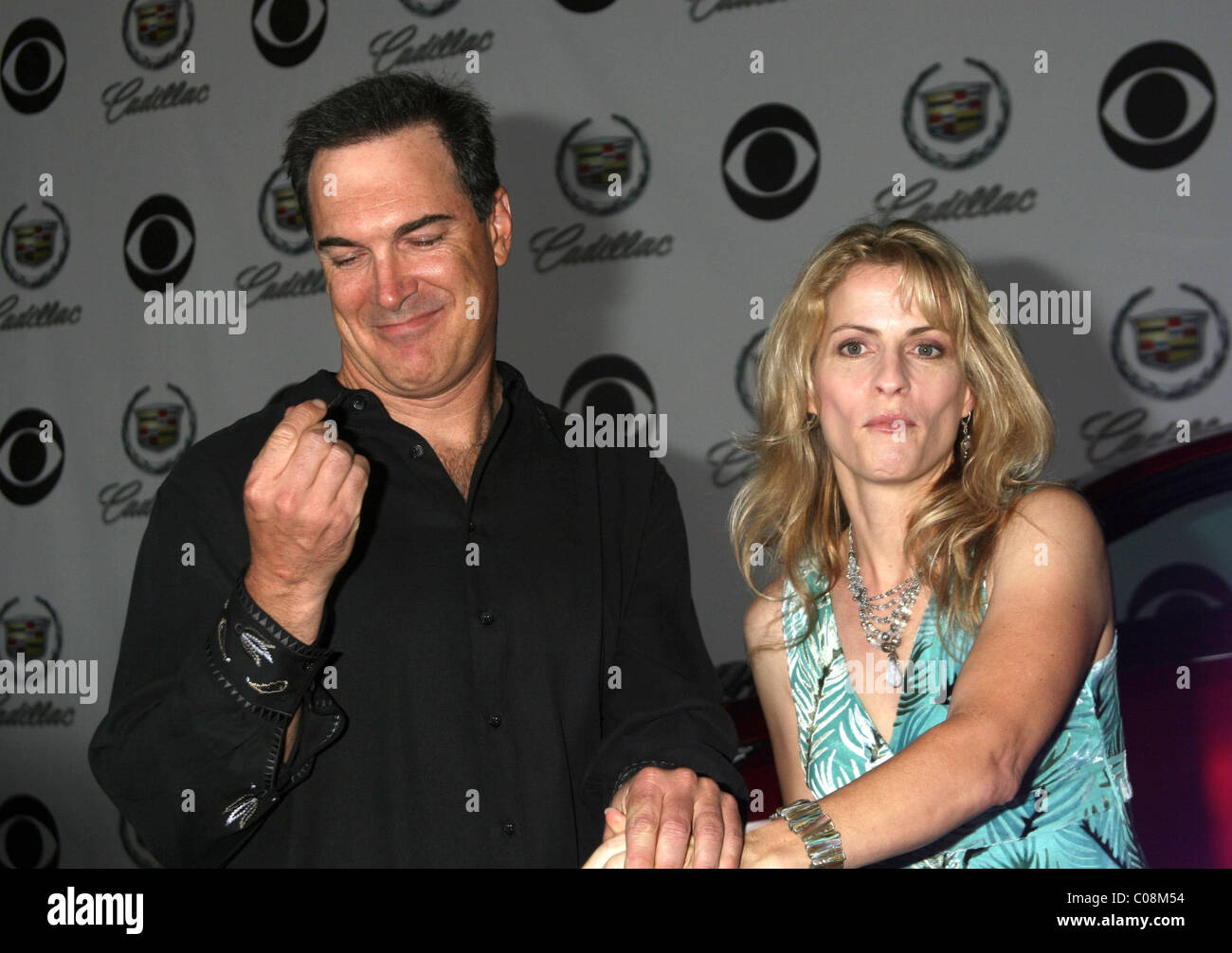 Patrick Warburton and Wife Cathy The Cadillac of Premieres - CBS Money  Night Season Premiere Party at Area Nightclub Los Stock Photo - Alamy, image size:1300x1006