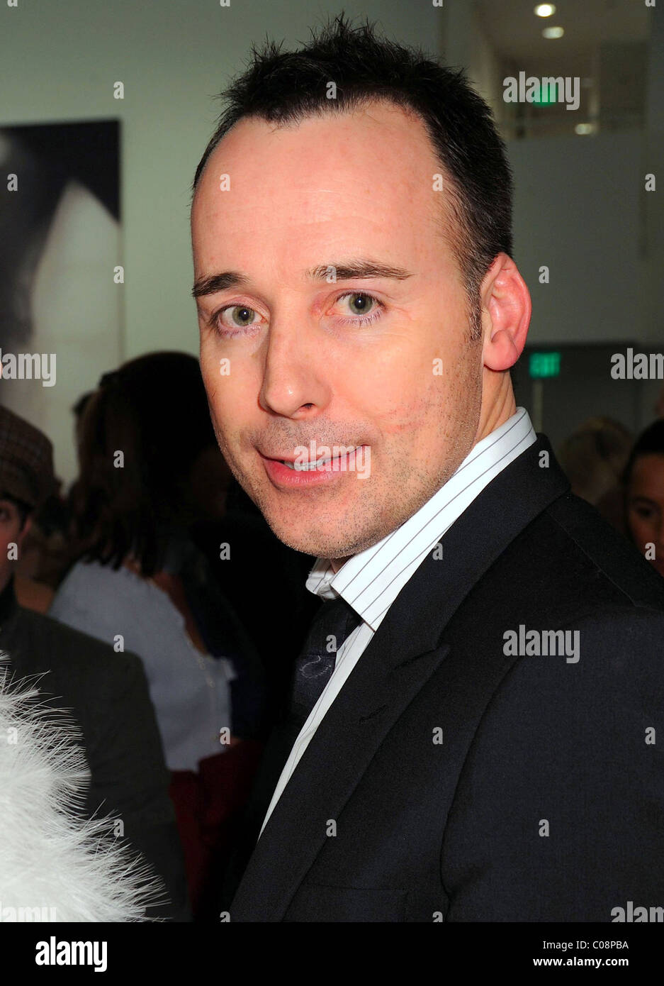 David Furnish Gagosian Gallery opening reception for Julian Schnabel's
