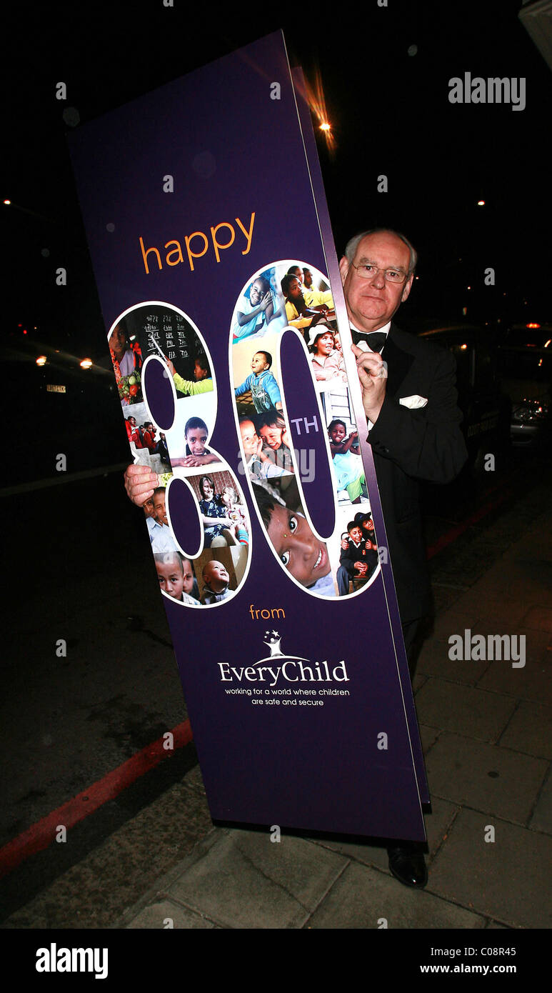 Bruce Forsyth’s 80th Birthday celebrations at the Dorchester London