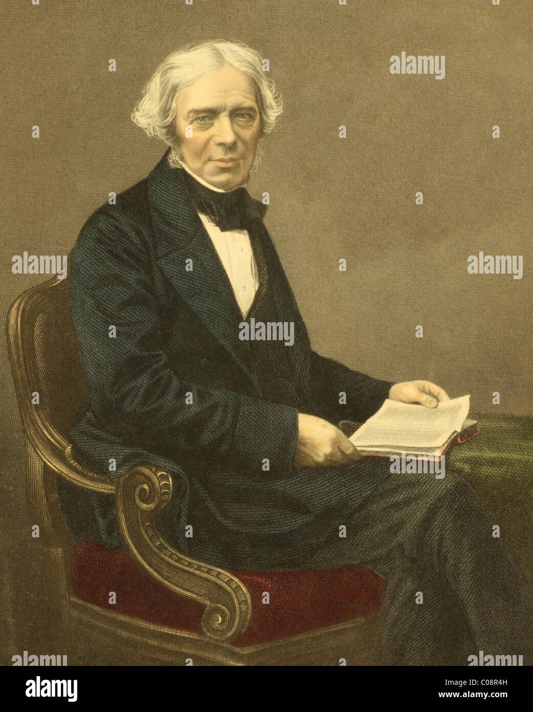 Michael Faraday, British physicist - Stock Image - H406/0216