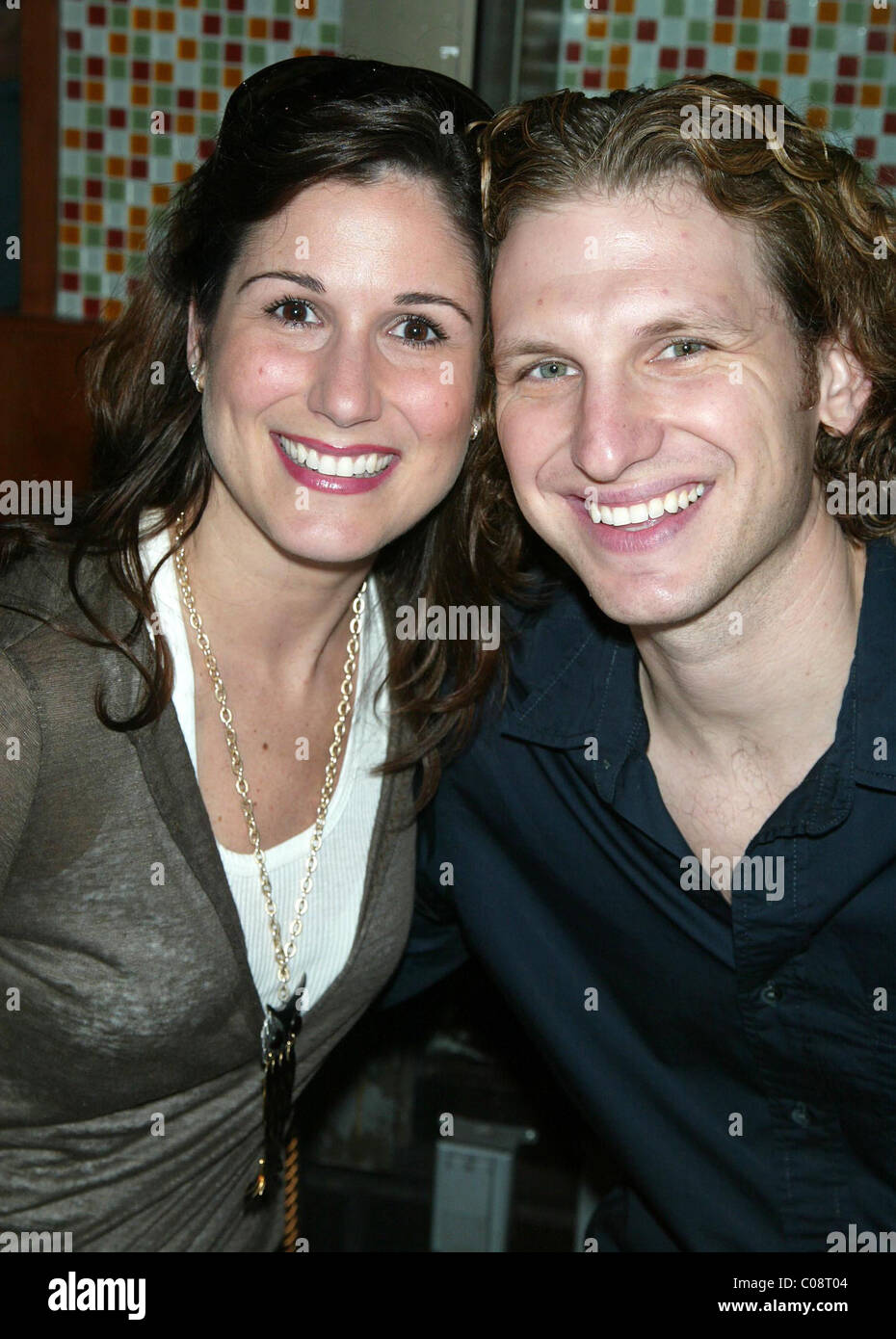 Stephanie J. Block and Sebastian Arcelus The 21st Annual Broadway Cares ...