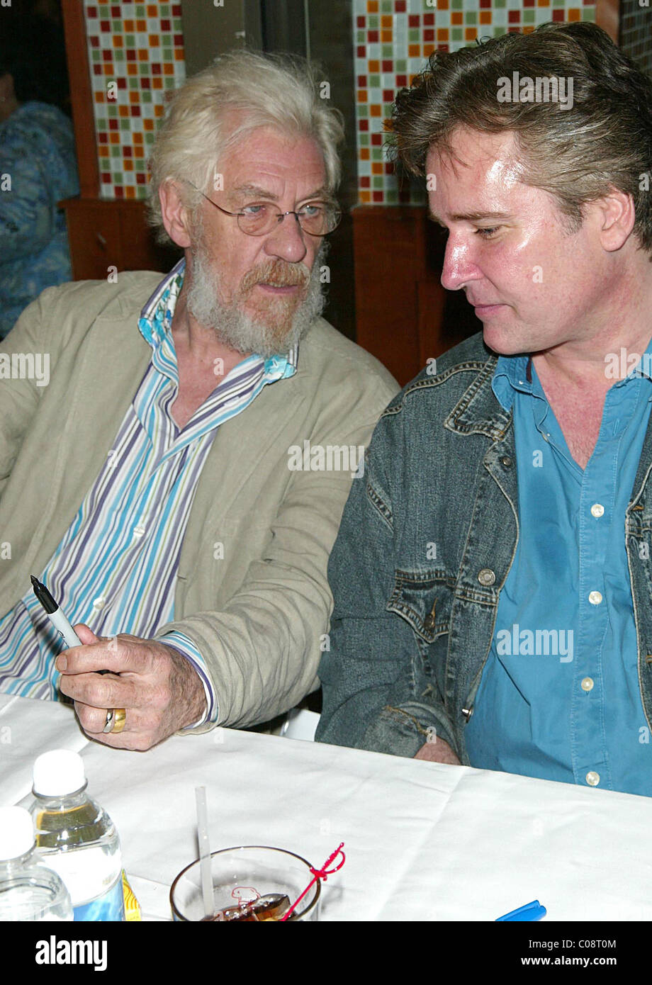 Sir Ian McKellen and Michael E. Knight The 21st Annual Broadway Cares