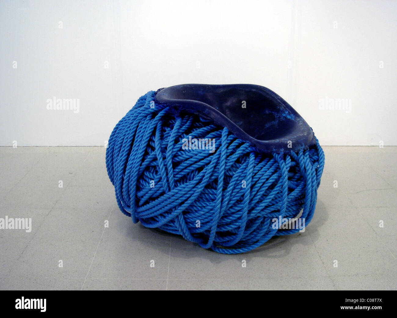 Meltdown Chairs The meltdown chair is a big ball of polypropylene rope ...