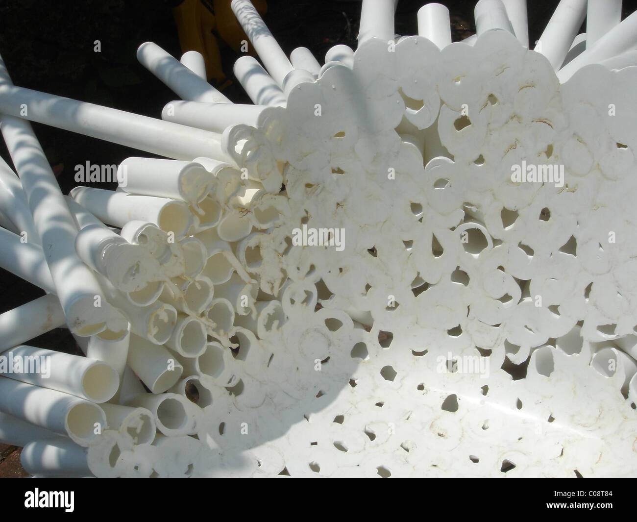 Meltdown Chairs The meltdown chair is a big ball of polypropylene rope ...