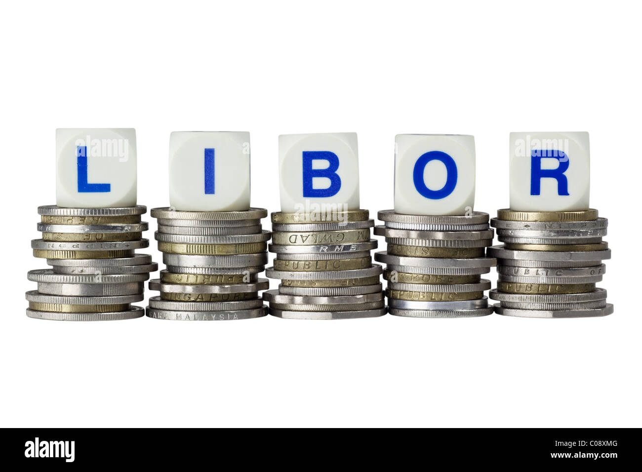 Libor interest rate cut out stock images pictures alamy