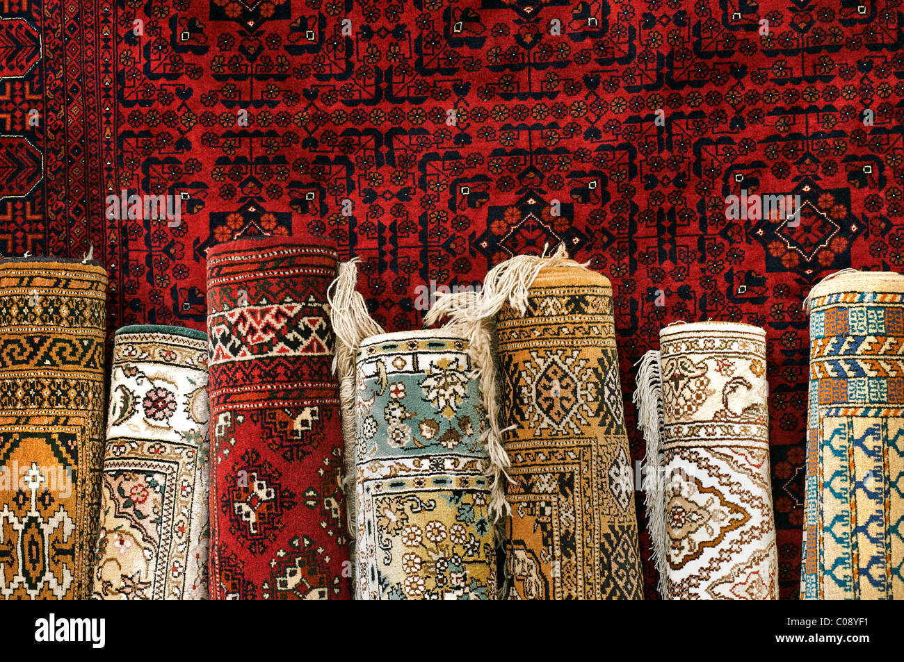 Rolled up rugs hires stock photography and images Alamy
