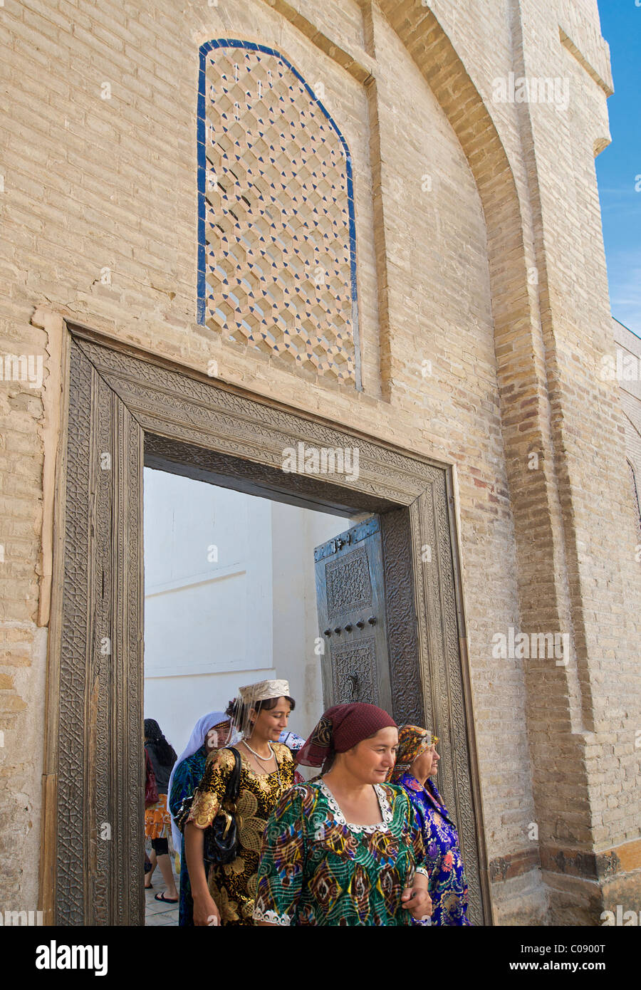 Bakhautin Naqshband mausoleum, near Bukhara, Uzbekistan Stock Photo