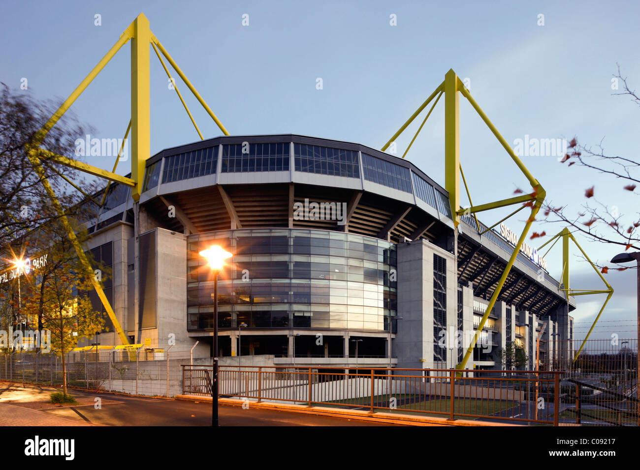 Westfalenstadion stadium, Signal-Iduna-Park, Borussia Dortmund, Dortmund, Ruhrgebiet region, North Rhine-Westphalia Stock Photo