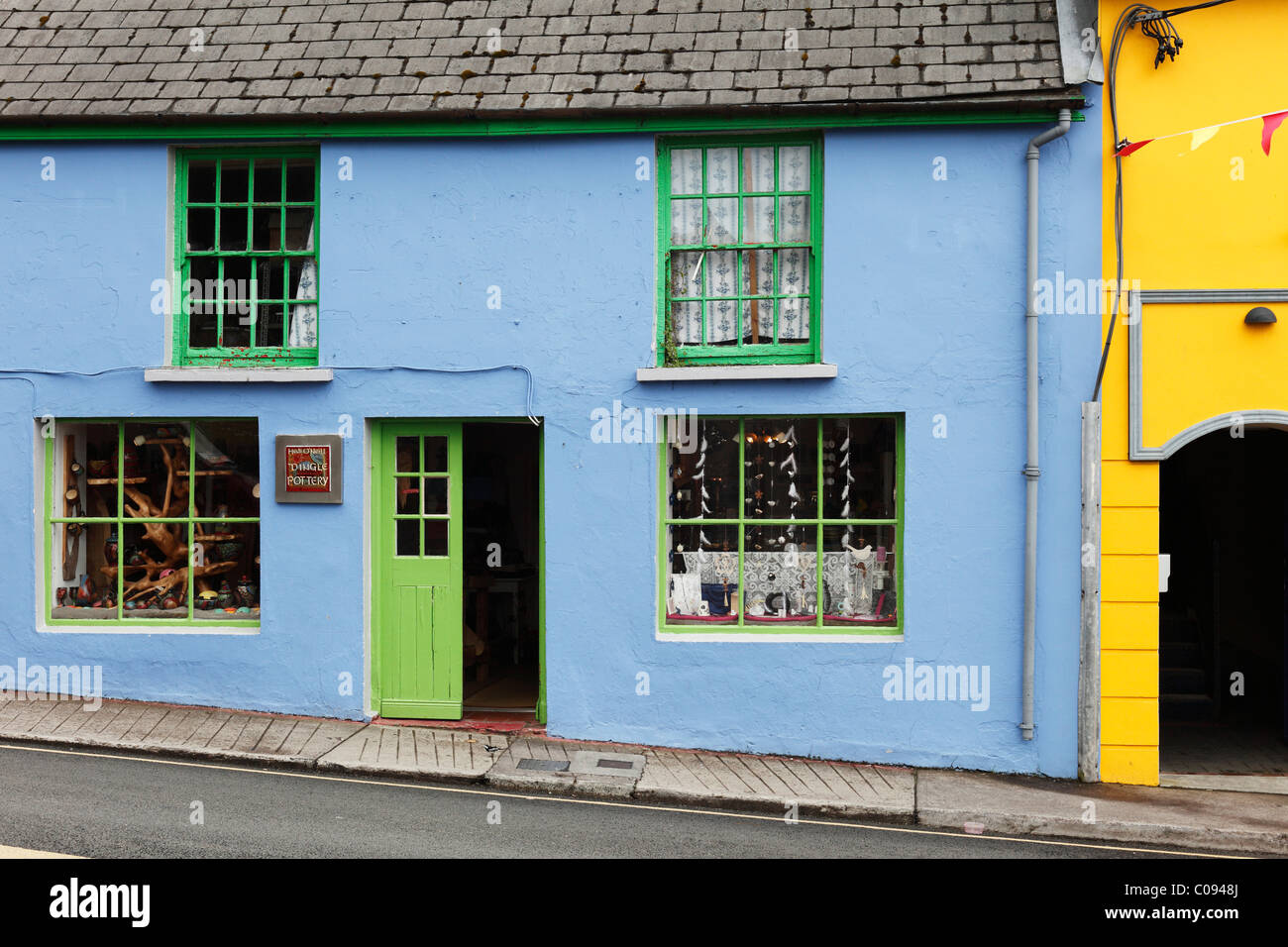 Dingle Pottery, Heidi O'Neill, Dingle, County Kerry, Ireland, British Isles, Europe Stock Photo