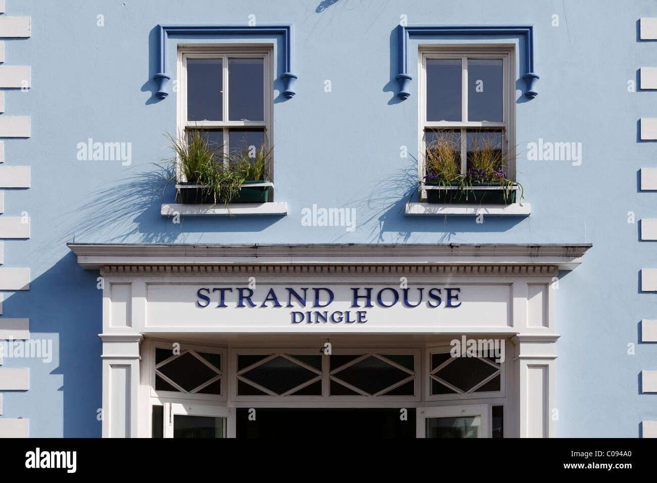 Strand House Dingle, County Kerry, Ireland, British Isles, Europe Stock Photo