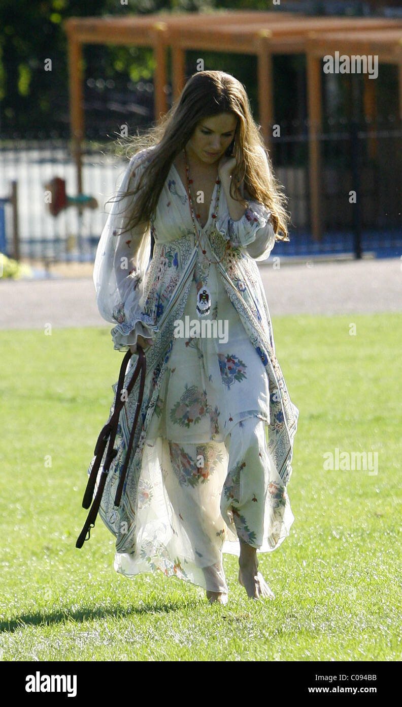 Sienna Miller filming on the set of her new movie "Hippie Hippie Shake",  which also features Cillian Murphy. The film is set in Stock Photo - Alamy
