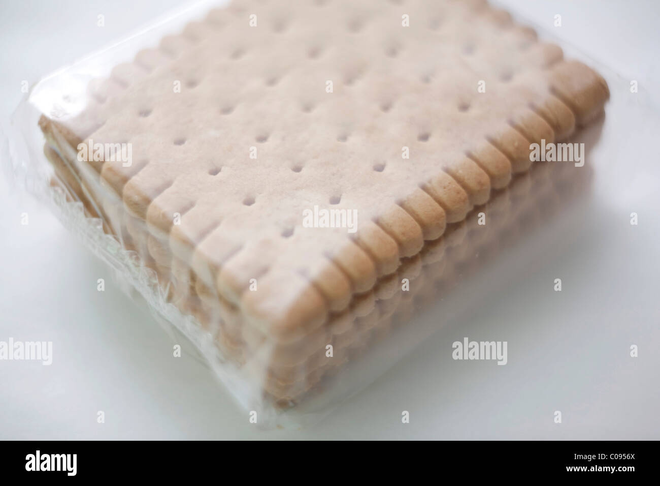 Packaged butter biscuits Stock Photo Alamy