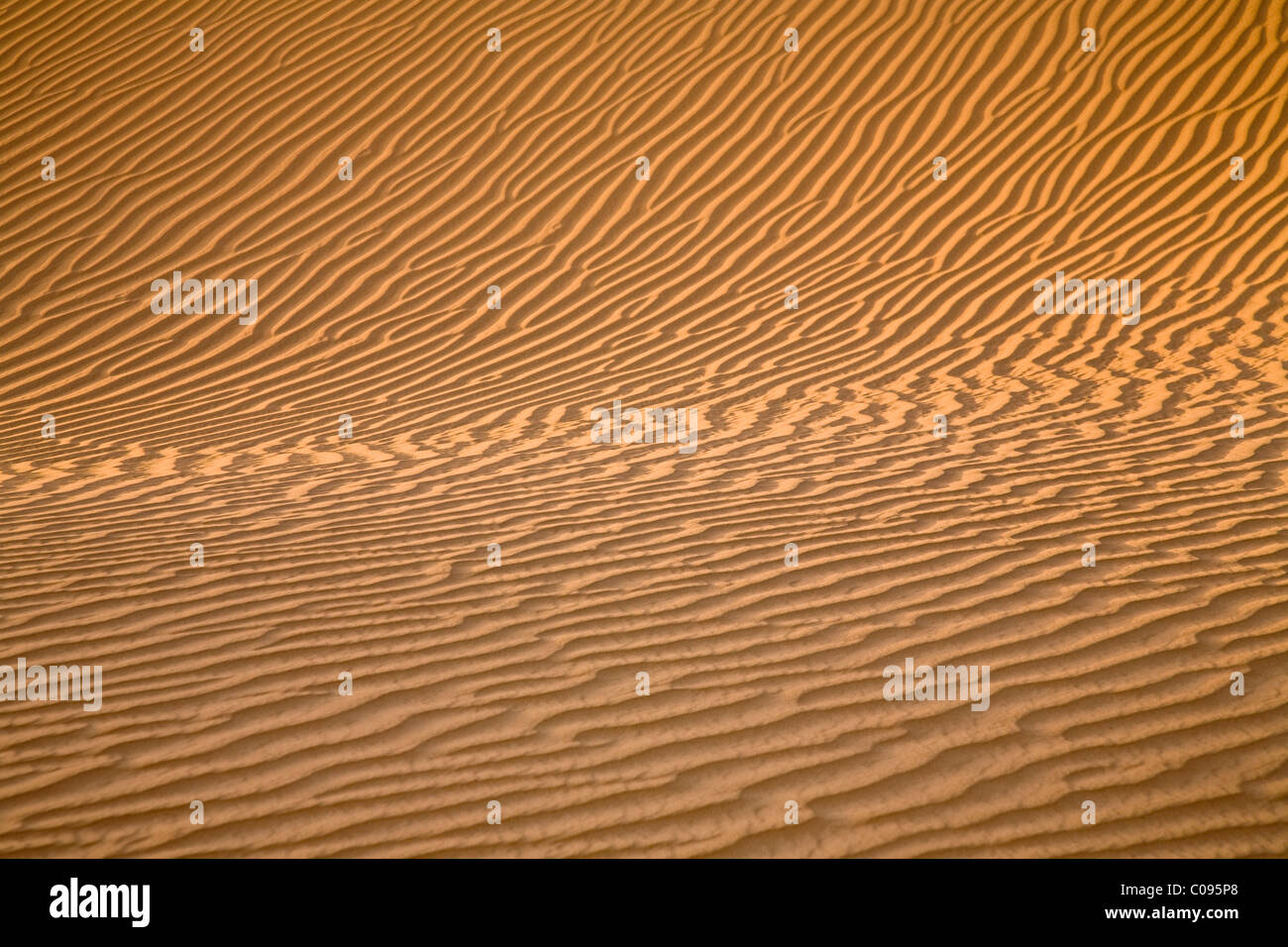 Sand structur, sand dunes of the Libyan desert, Erg Murzuq, Libya, Sahara, North Africa, Africa Stock Photo