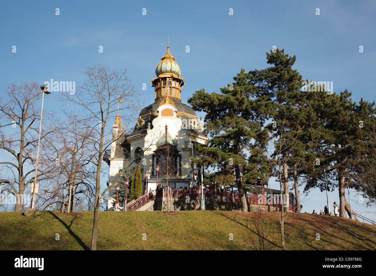 Hanavsky Pavilion, restaurant, Prague, Czech Republic Stock Photo