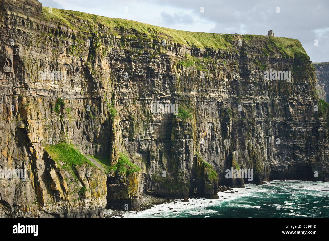 photo beautiful scenic landscape from the west coast ireland Stock 