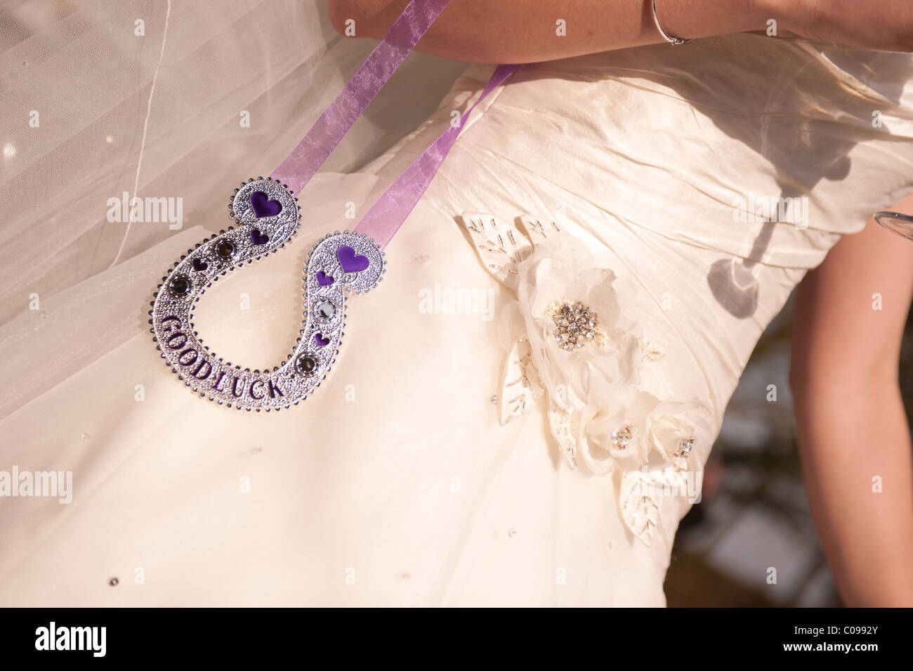 Good luck horseshoe wedding hires stock photography and images Alamy