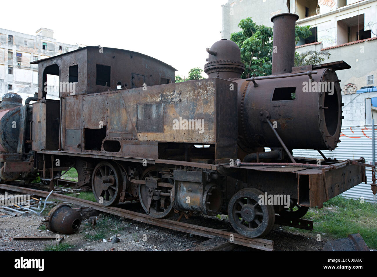 Old decaying train hi-res stock photography and images - Alamy