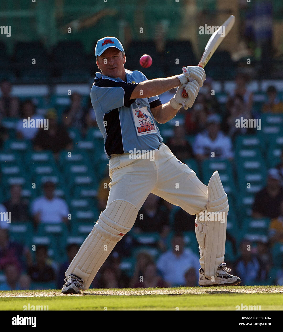 Steve Waugh in action during Australia's Big Bash Cricket match to ...