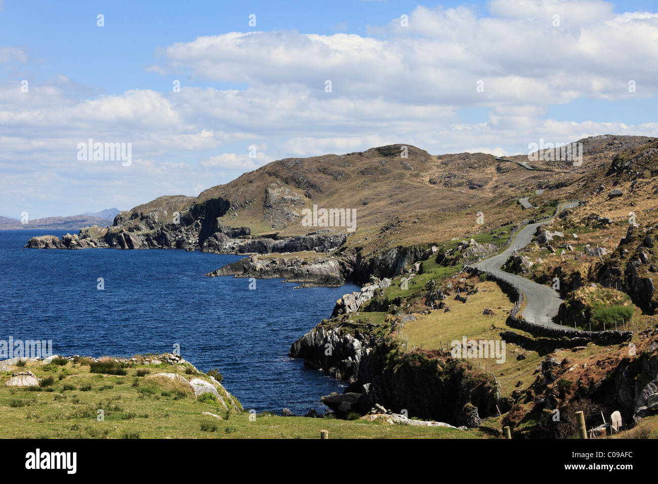 Coastal road, Ring of Beara, Beara Peninsula, County Cork, Ireland