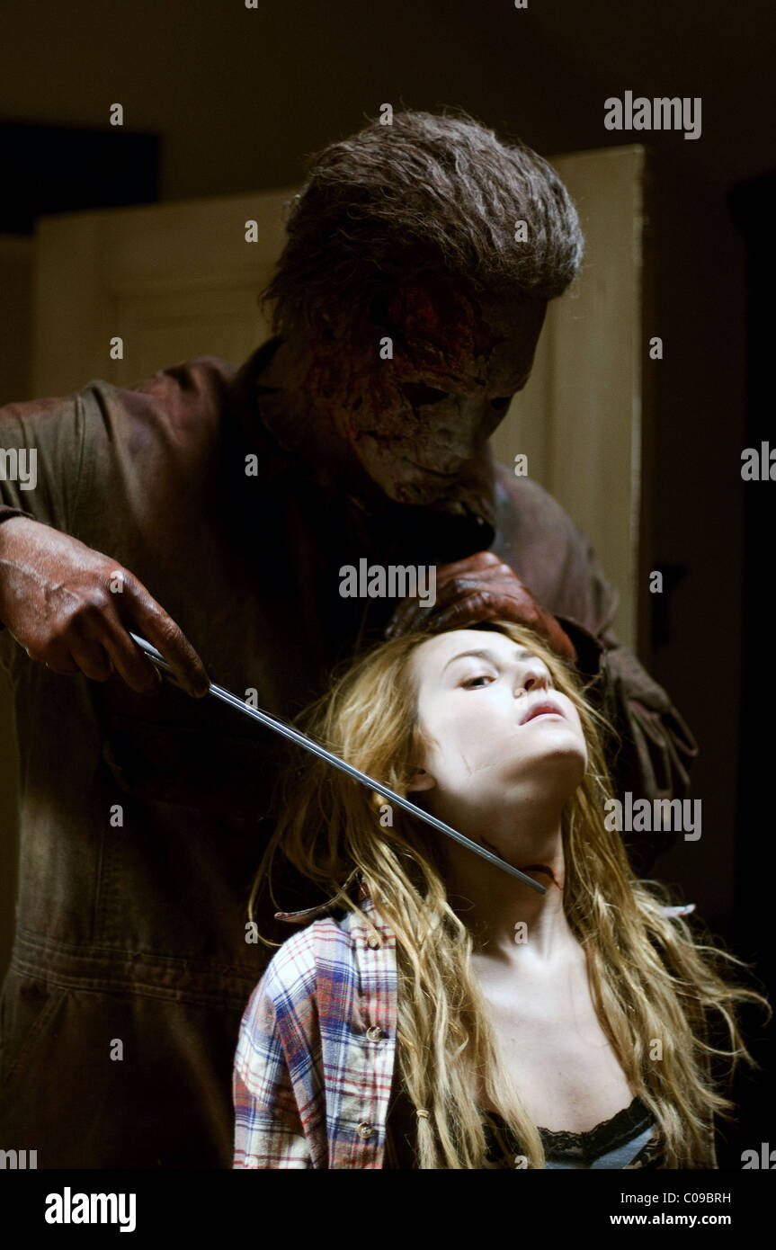 Tyler Mane Scout Taylor Compton Halloween Ii 2009 Stock Photo Alamy