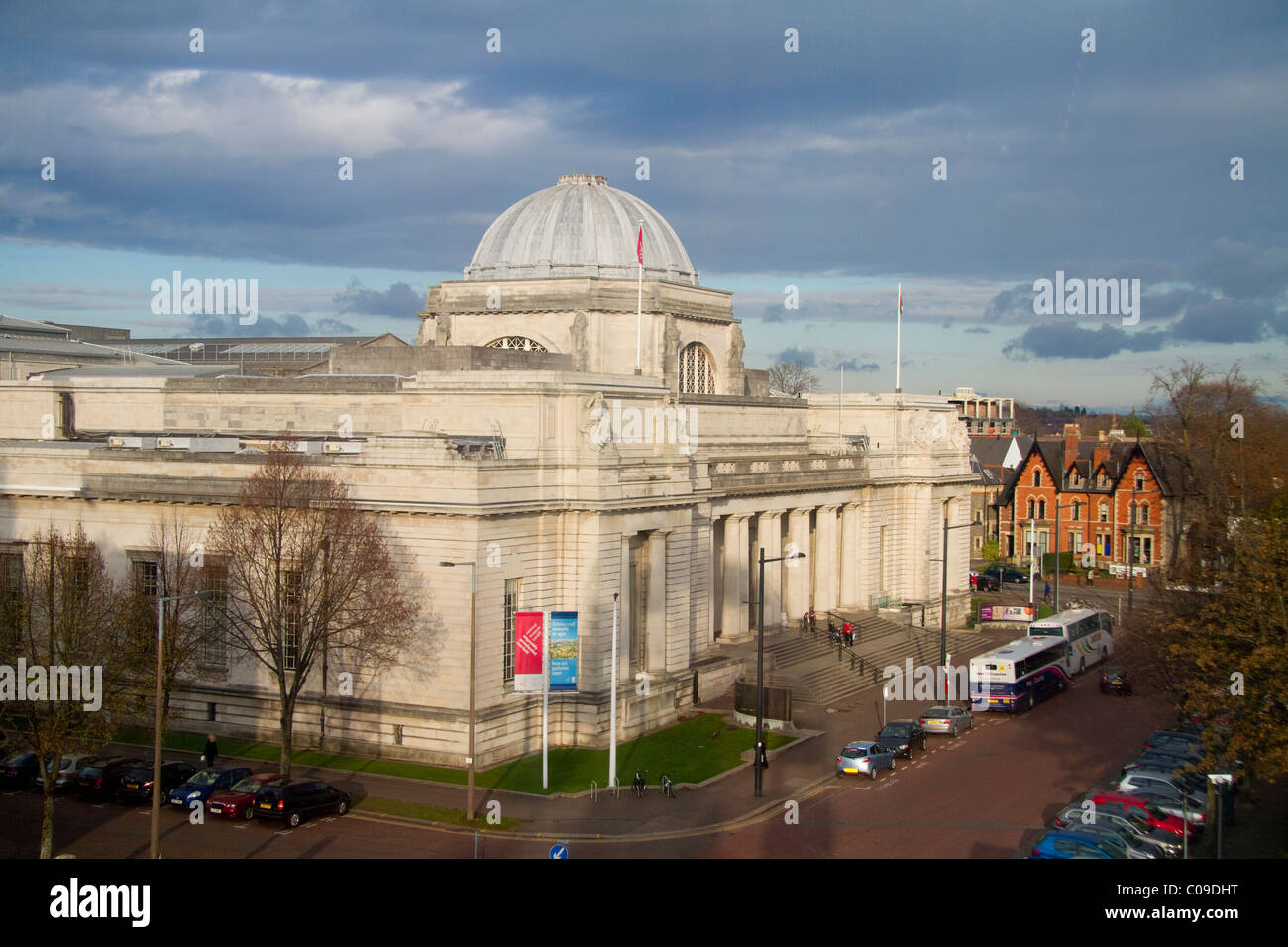 Cardiff Art gallery Stock Photo Alamy