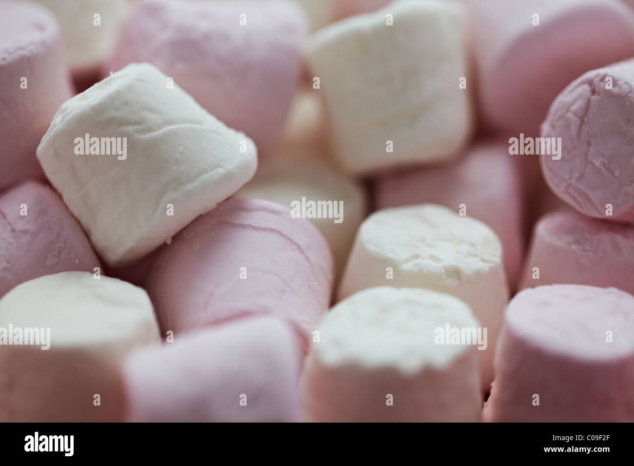 Marshmallows and other confectionery Stock Photo