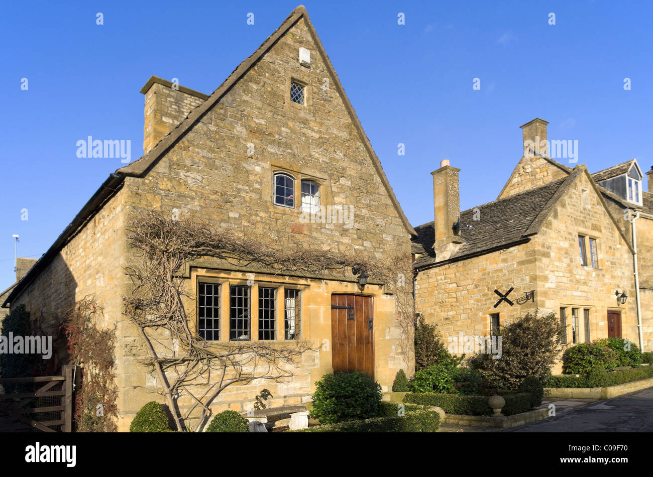 broadway village cotswolds worcestershire Stock Photo Alamy