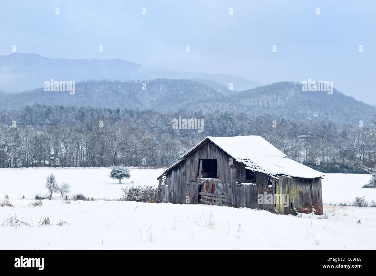 Snow in blount county hires stock photography and images Alamy