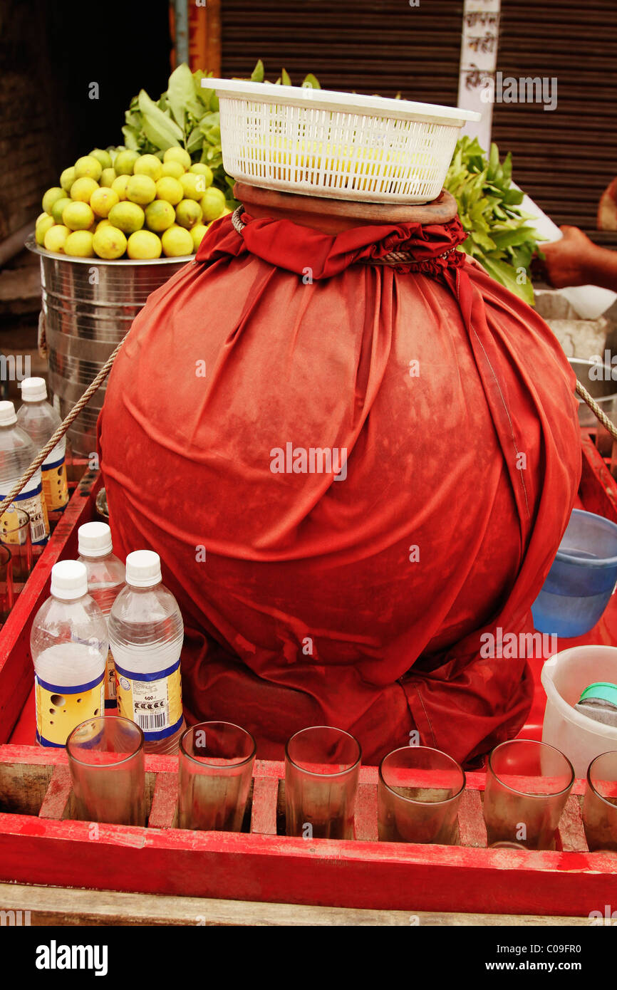 Stall for Jal jeera the traditional Indian beverage Stock Photo Alamy