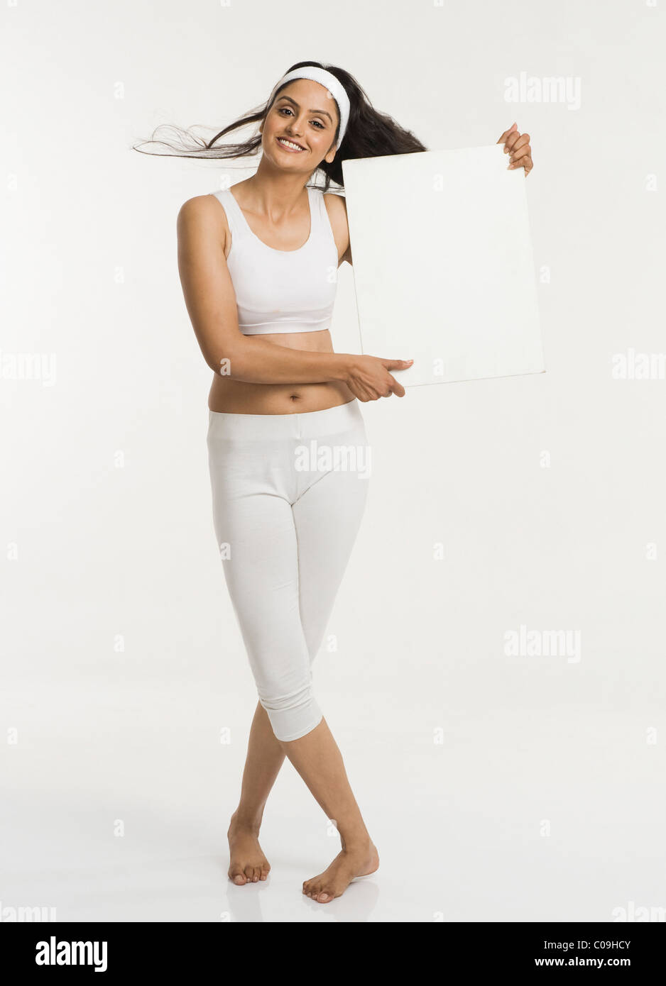 Woman showing her legs hi-res stock photography and images - Alamy