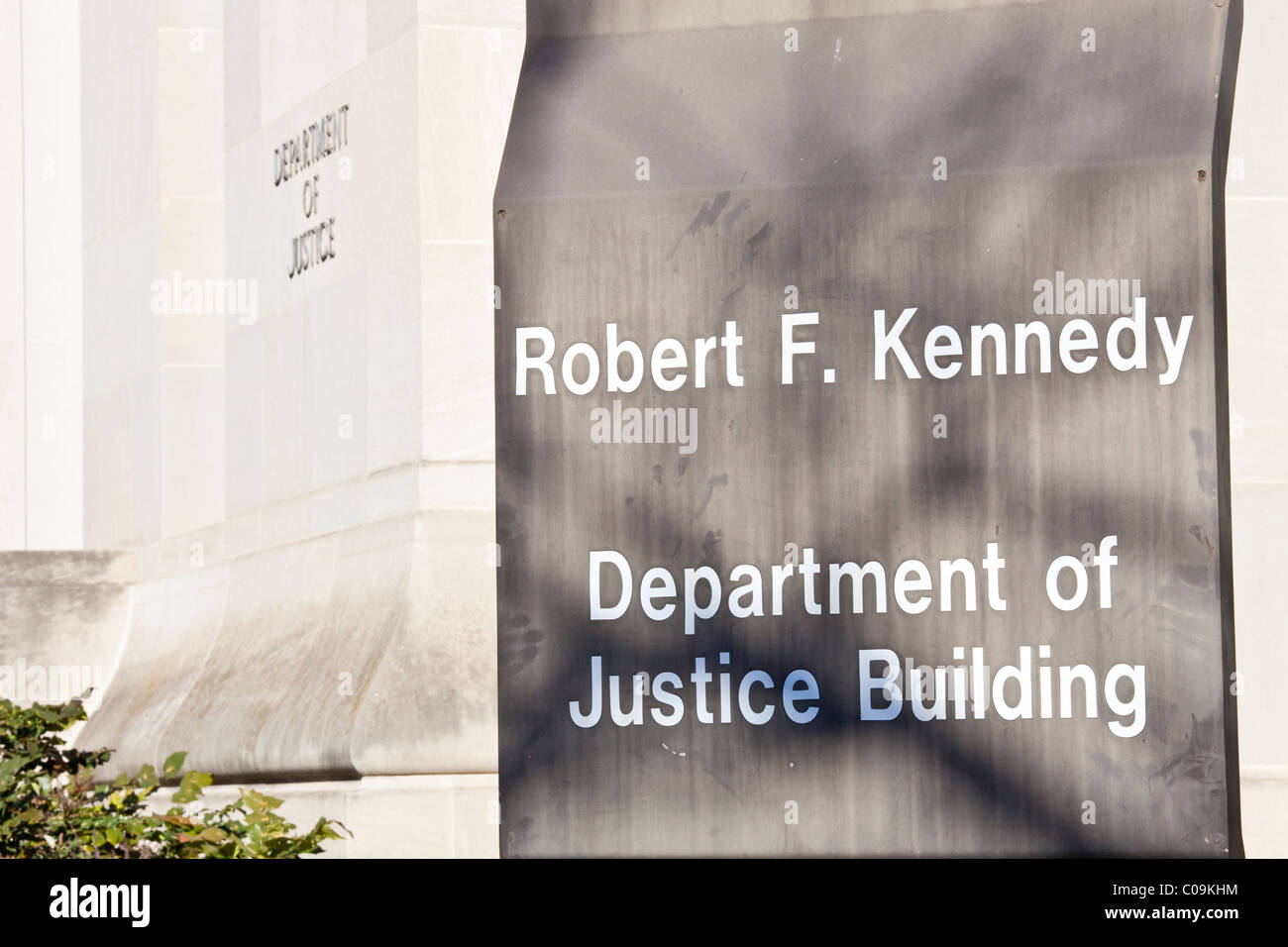 Department of Justice Building, Washington DC Stock Photo