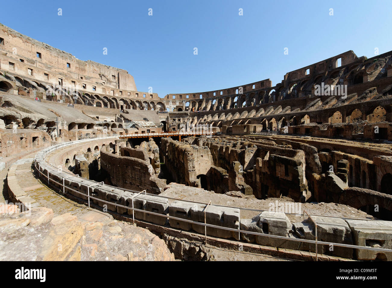 Colosseum, Colosseo, amphitheatre built 72 A.C. by emperor Vespasian