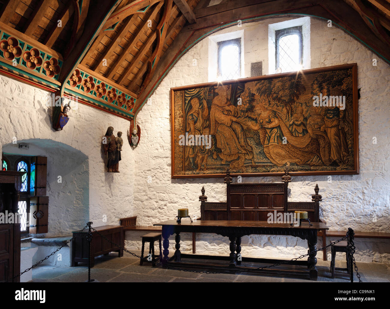 Hall of the Vicars Choral, Rock of Cashel, County Tipperary, Republic of Ireland, British Isles, Europe Stock Photo