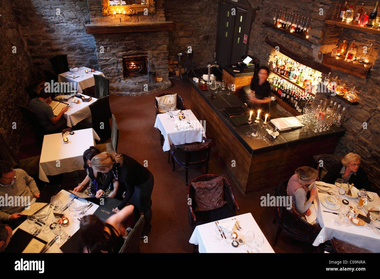 Jola's restaurant, Kinsale, County Cork, Republic of Ireland, British Isles, Europe Stock Photo