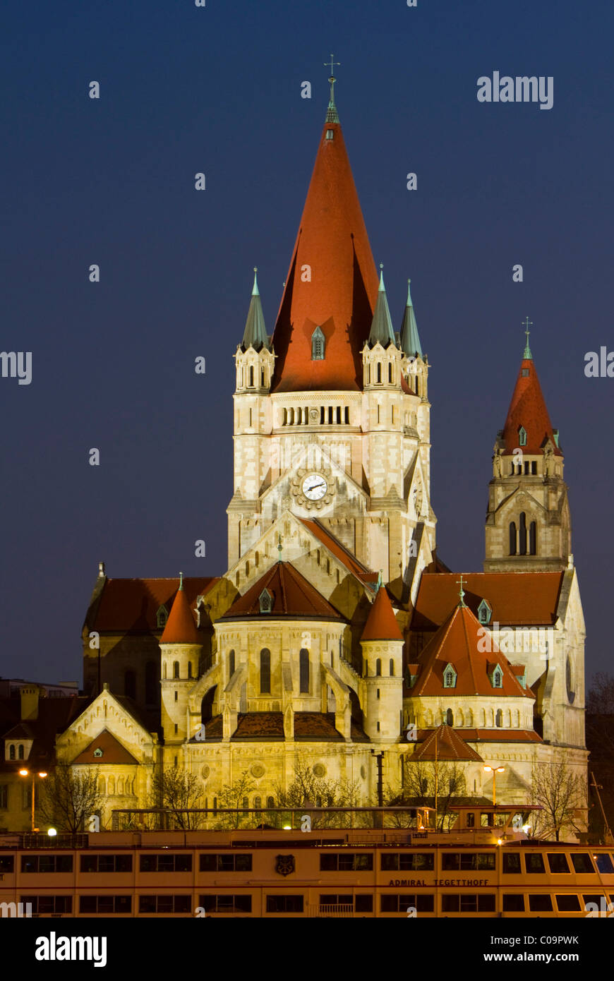 Franz von Assisi Kirche church, Mexikokirche church, Vienna, Austria