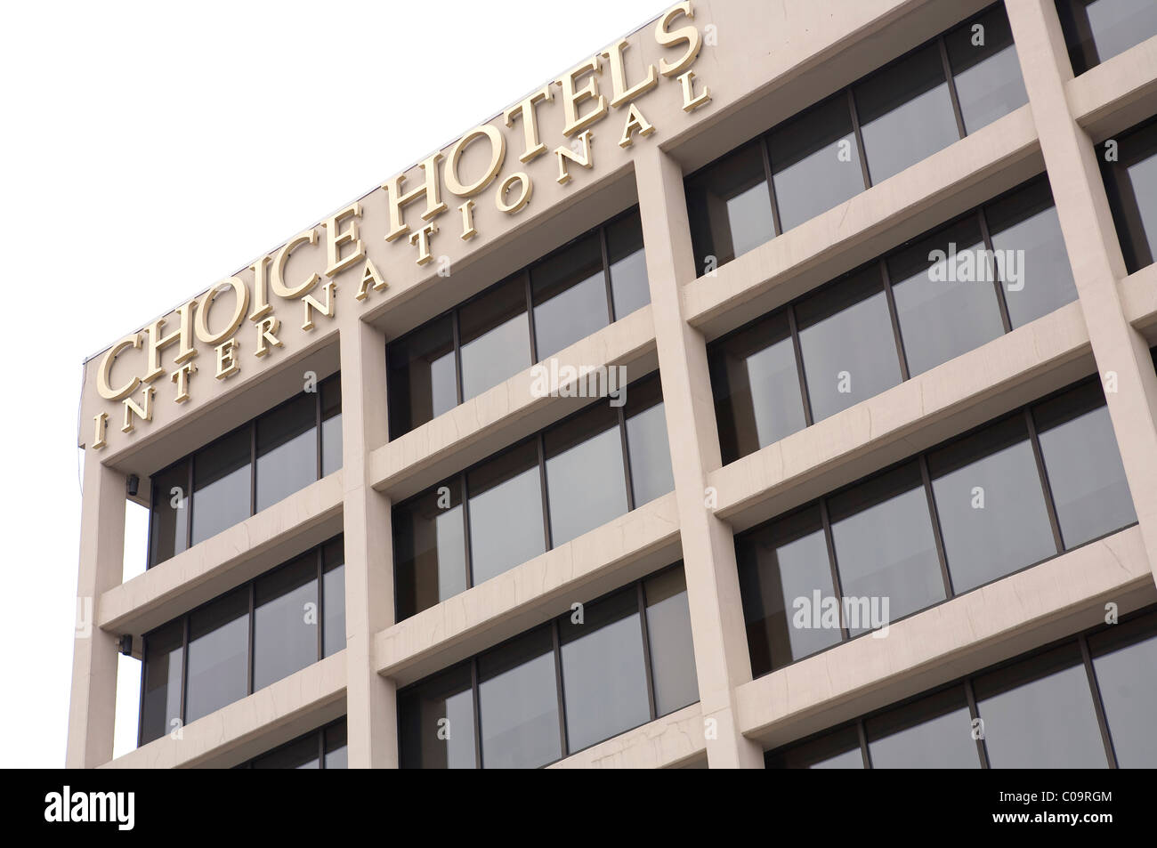 The headquarters of Choice Hotels International. Stock Photo