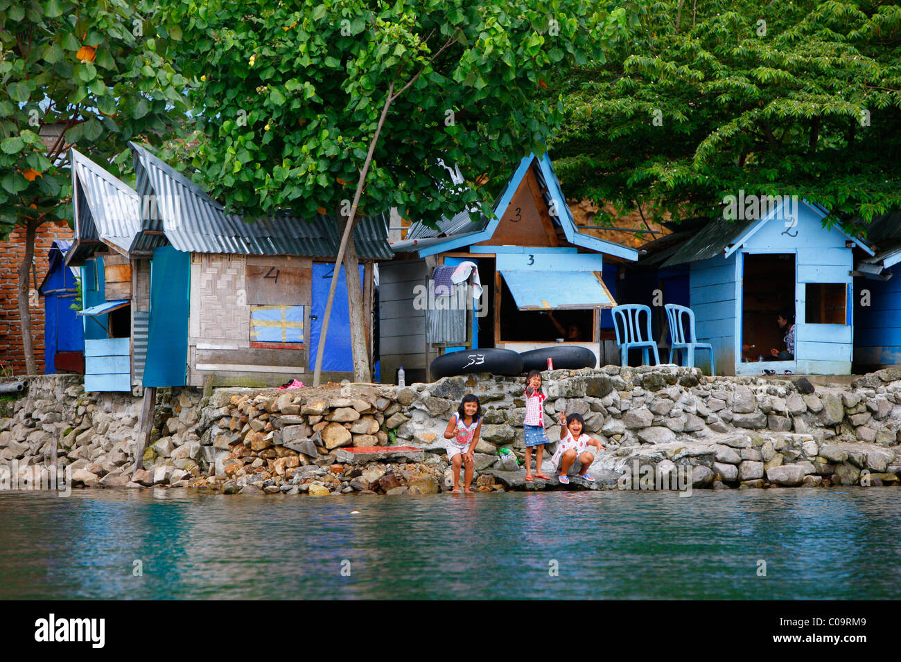 Beach Houses Tuk Tuk Tuk Tuk Samosir Island Lake Toba Batak