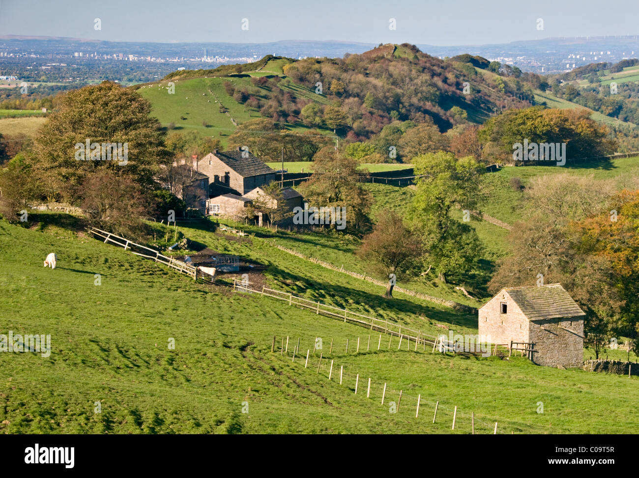 Traditional Cheshire Farmhouse Below Kerridge Hill, Near Macclesfield
