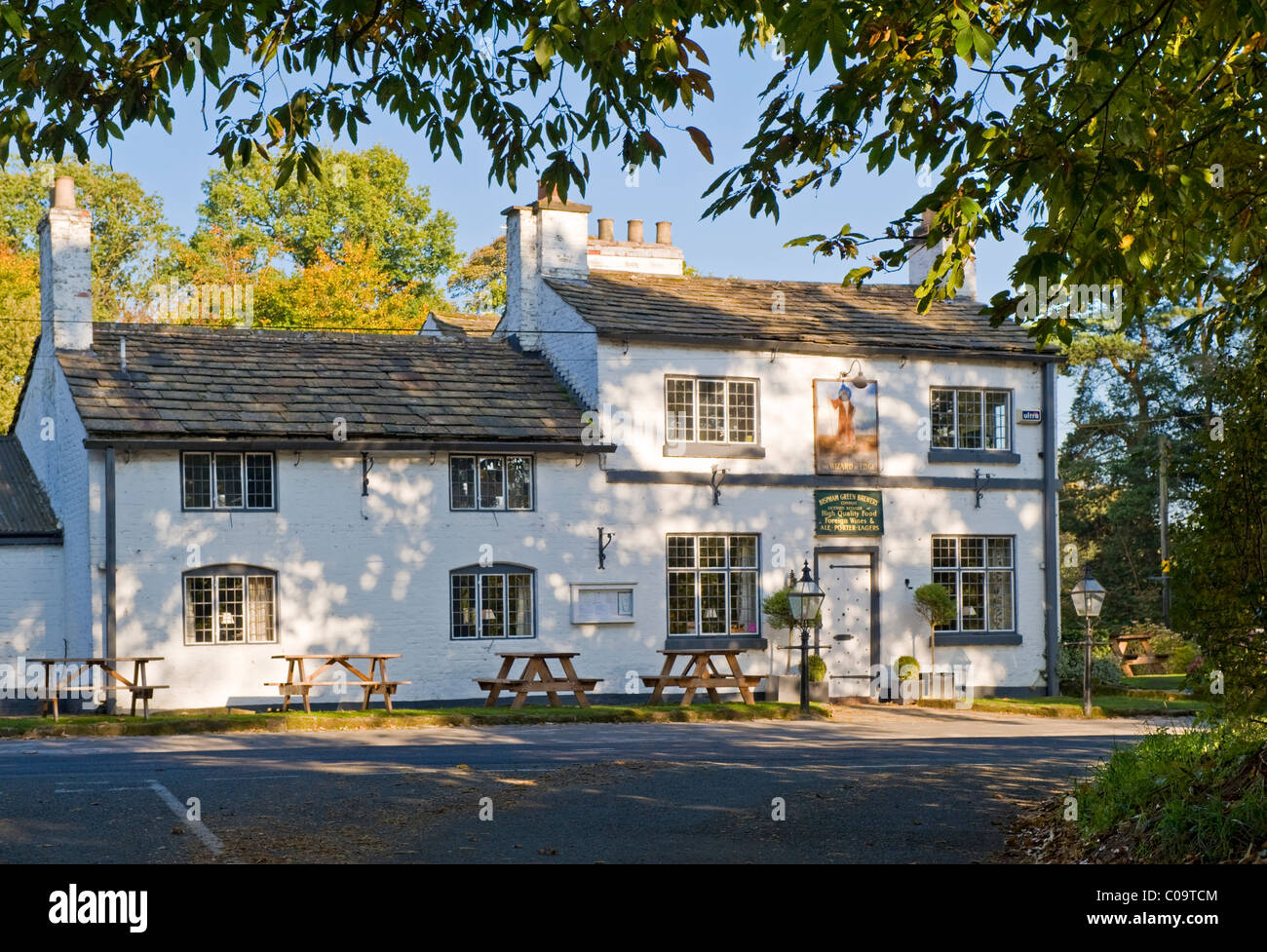 The Wizard of Edge Inn, Alderley Edge, Cheshire England, UK Stock Photo