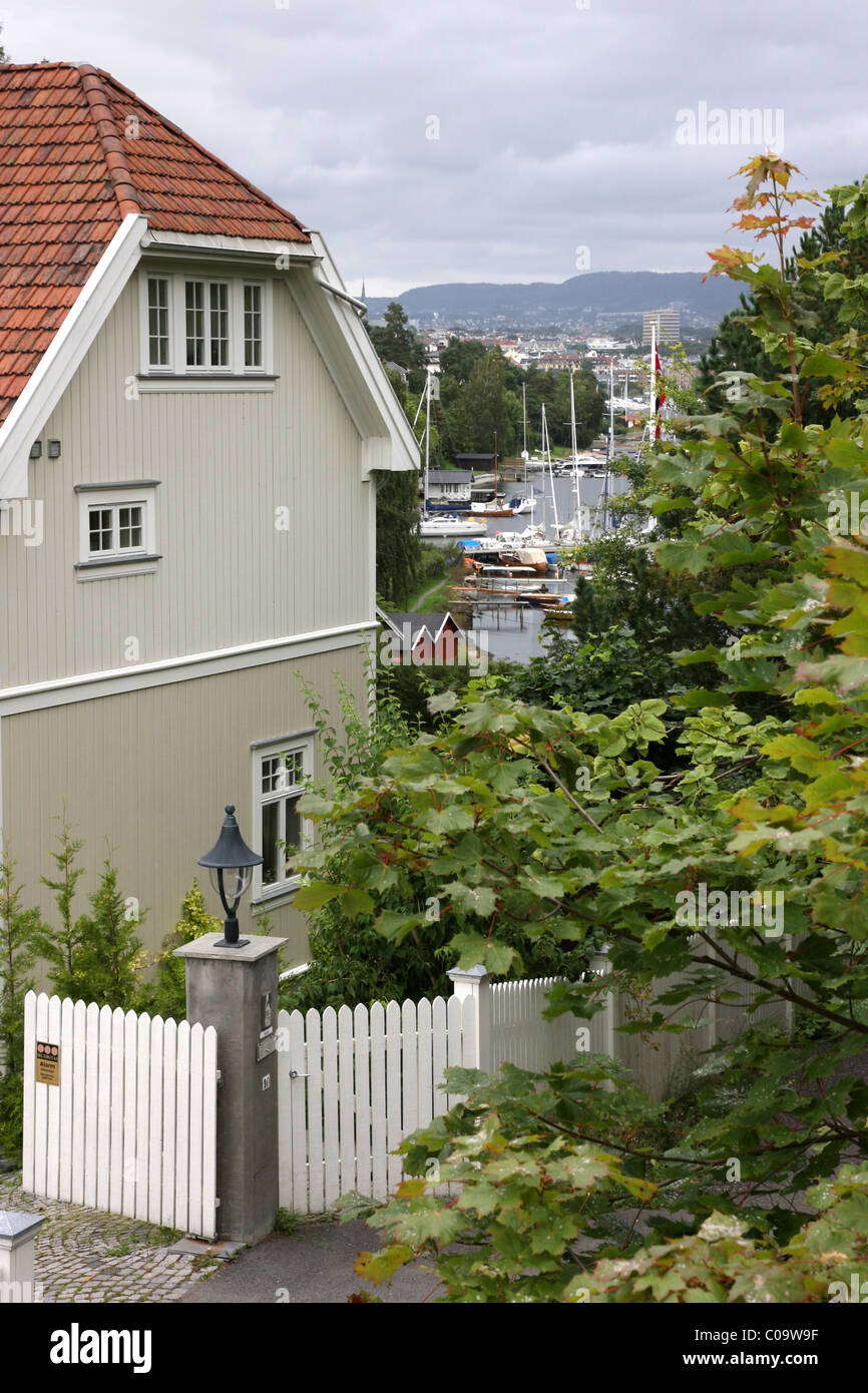 The House on Bygdoy and views of Oslo Stock Photo Alamy