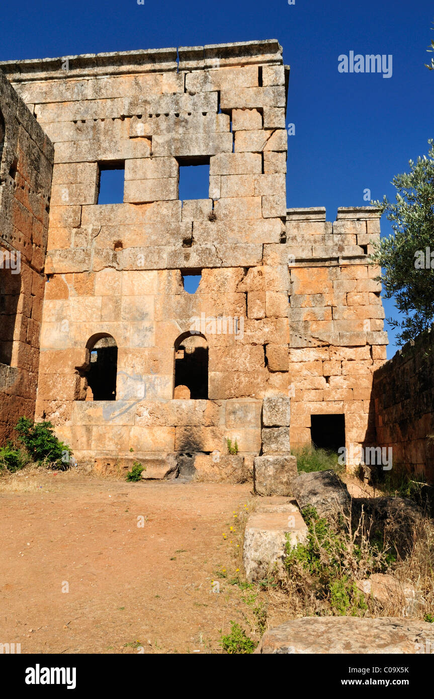 Byzantine church ruin at the archeological site of Al-Bara, Dead Cities ...