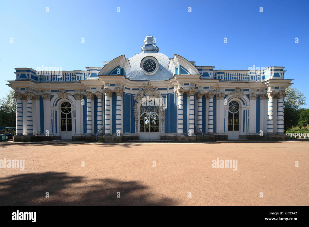 Tsar residence Tsarskoye Selo, St. Petersburg, Russia, Europe Stock