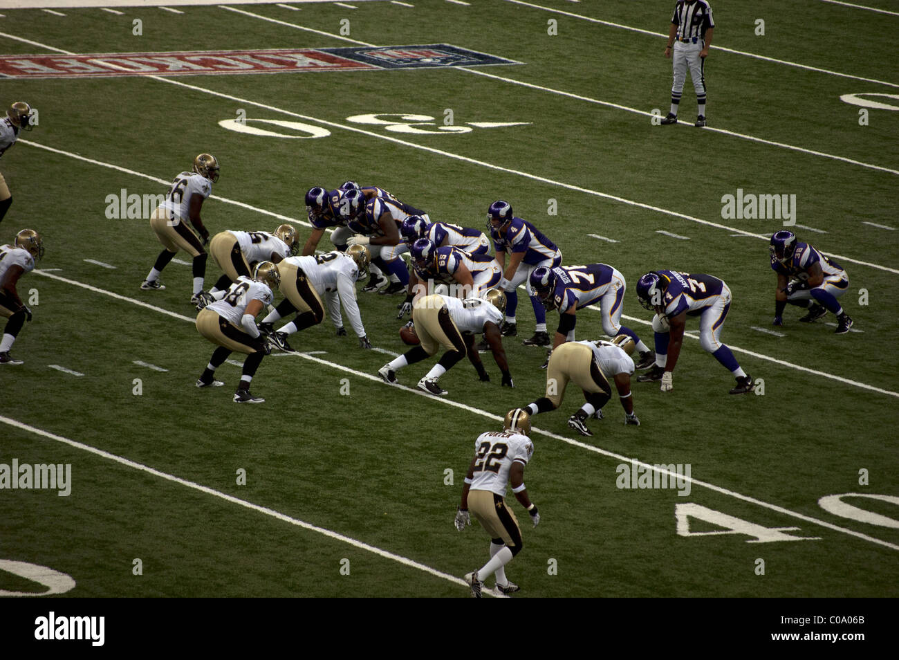 NFL's opening game of the 2010 season, Minnesota Vikings v Saints
